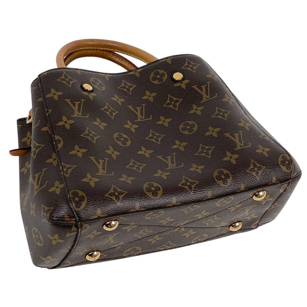 ルイ・ヴィトン モンテーニュ BB ショルダーバッグ 2WAY ハンドバッグ モノグラム ブラウン M41055 レディース 【中古】brbag