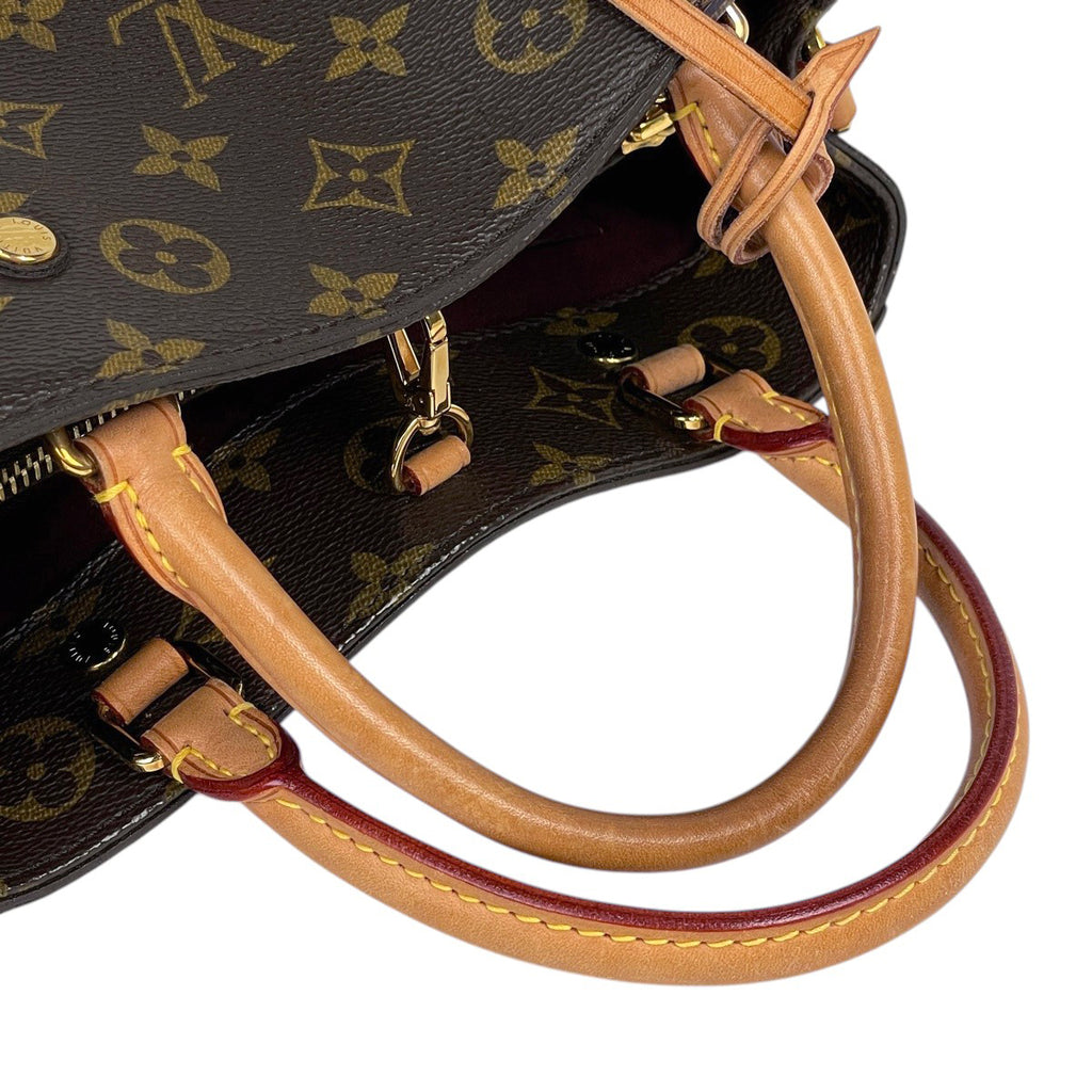 ルイ・ヴィトン モンテーニュ BB ショルダーバッグ 2WAY ハンドバッグ モノグラム ブラウン M41055 レディース 【中古】brbag