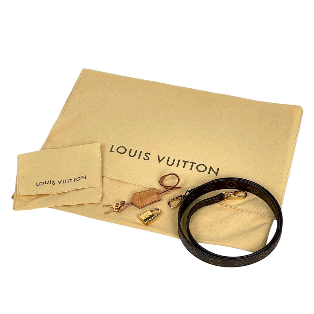 ルイ・ヴィトン モンテーニュ BB ショルダーバッグ 2WAY ハンドバッグ モノグラム ブラウン M41055 レディース 【中古】brbag