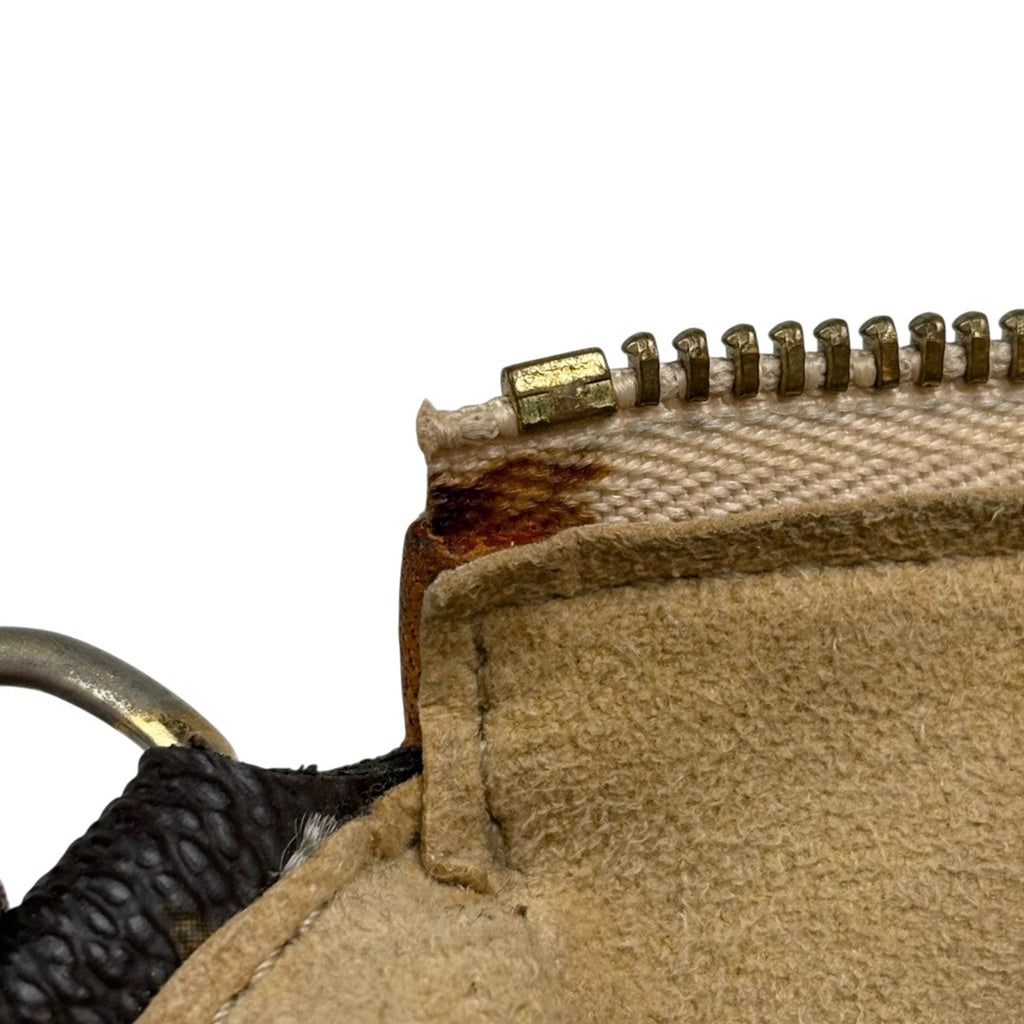 ルイ・ヴィトン ポシェット アクセソワール メイクポーチ 桜 コスメポーチ 小物入れ 村上隆 花びら ハンドバッグ アクセサリーポーチ モノグラムチェリーブロッサム ブラウン M92006 レディース 【中古】brbag