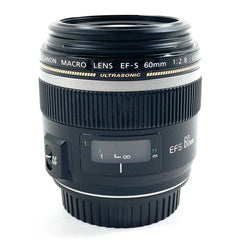 キヤノン Canon EF-S 60mm F2.8 MACRO USM 一眼カメラ用レンズ（オートフォーカス） 【中古】cambb