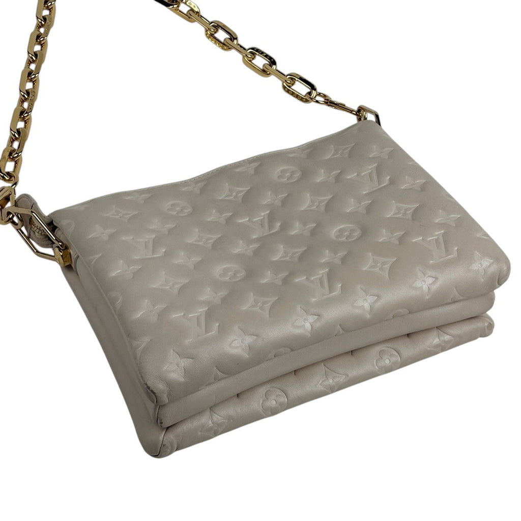 ルイ・ヴィトン クッサンPM ショルダーバッグ 2way モノグラム クレーム(アイボリー) M21262 レディース 中古 brbag