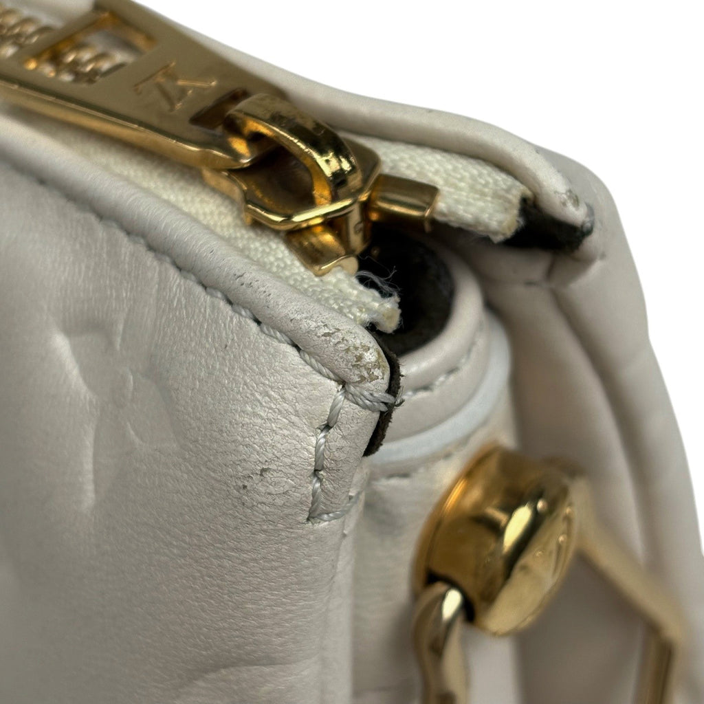 ルイ・ヴィトン クッサンPM ショルダーバッグ 2way モノグラム クレーム(アイボリー) M21262 レディース 中古 brbag