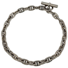 エルメス シェーヌダンクル ネックレス MM 33コマ ネックレス シルバー レディース 【中古】bracc