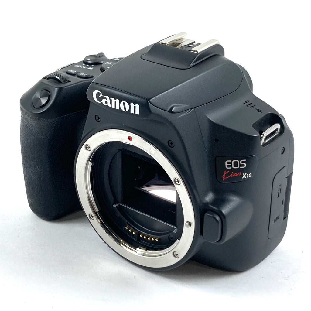 キヤノン Canon EOS Kiss X10 EF-S 18-55 IS STM レンズキット ブラック デジタル 一眼レフカメラ 【中古】cambb
