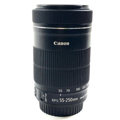 キヤノン Canon EF-S 55-250mm F4-5.6 IS STM 一眼カメラ用レンズ（オートフォーカス） 【中古】cambb