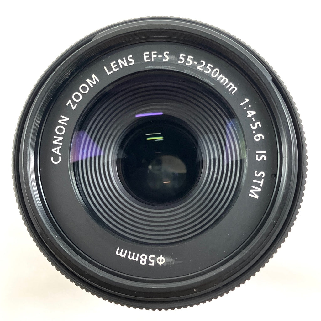 キヤノン Canon EF-S 55-250mm F4-5.6 IS STM 一眼カメラ用レンズ（オートフォーカス） 【中古】cambb