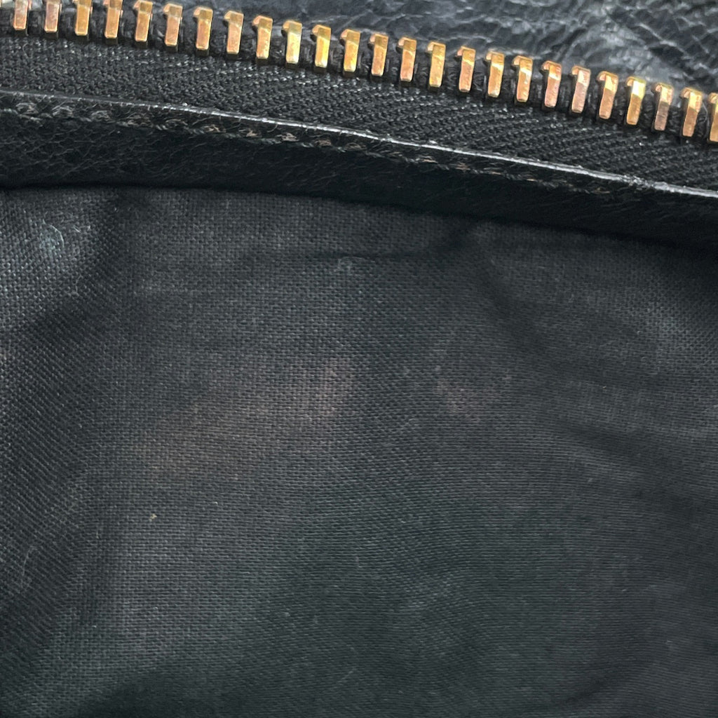 バレンシアガ ザ ジャイアントシティ ハンドバッグ 2WAY ショルダーバッグ ハンドバッグ レザー ダークグリーン 173084 レディース 【中古】brbag