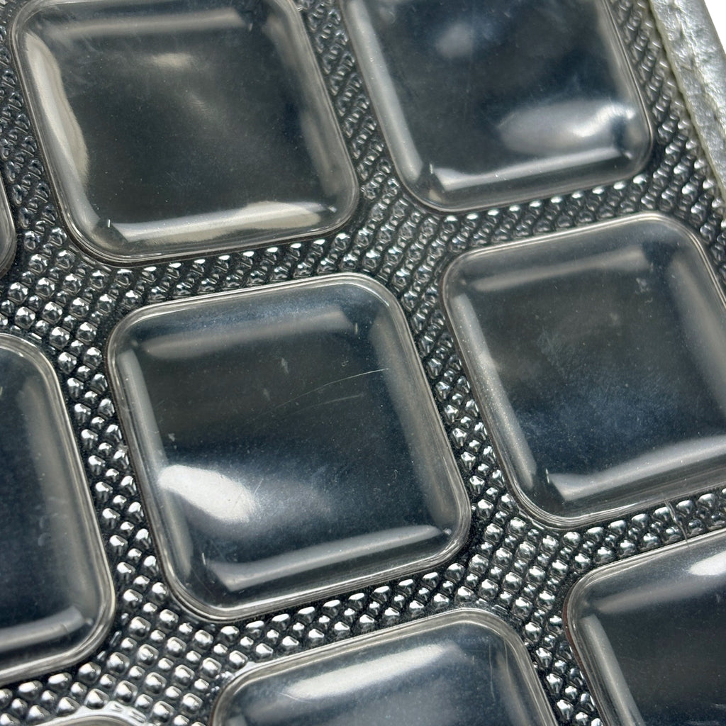 シャネル アイスキューブ チェーン ショルダーバッグ ココマーク マトラッセ ショルダーバッグ レザー シルバー A37108 レディース 【中古】brbag