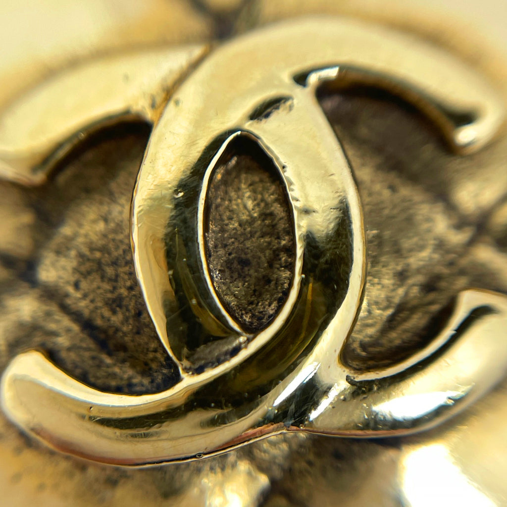 シャネル ココマーク ブレスレット マトラッセ 腕輪 ブレスレット GP ゴールド レディース 【中古】bracc