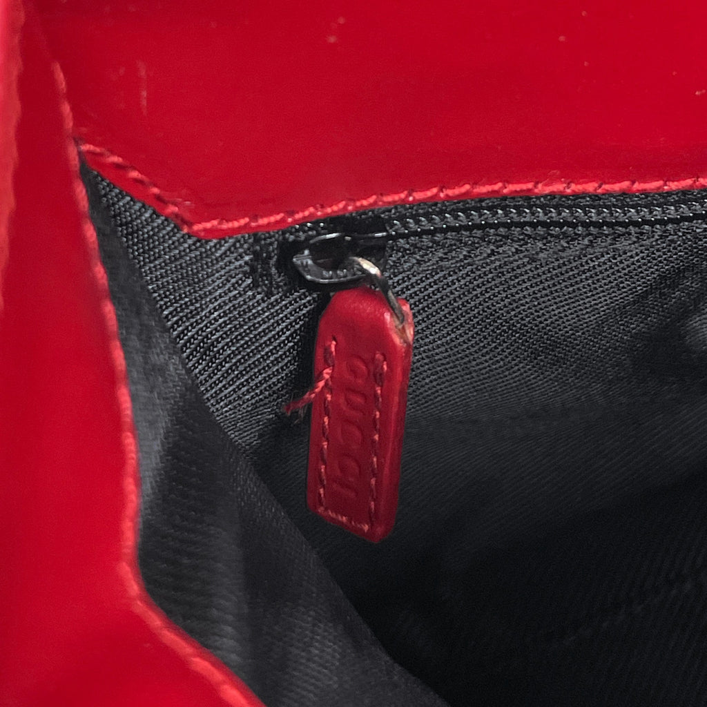 グッチ ジャッキーライン ショルダーバッグ ハンドバッグ GG柄 ショルダーバッグ GGキャンバス ベージュ レッド 0021067 レディース 【中古】brbag