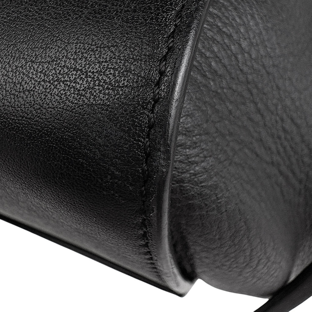 ロエベ ハンモック バッグ スモール アナグラム 2WAY ショルダーバッグ ハンドバッグ レザー ブラック レディース 【中古】brbag