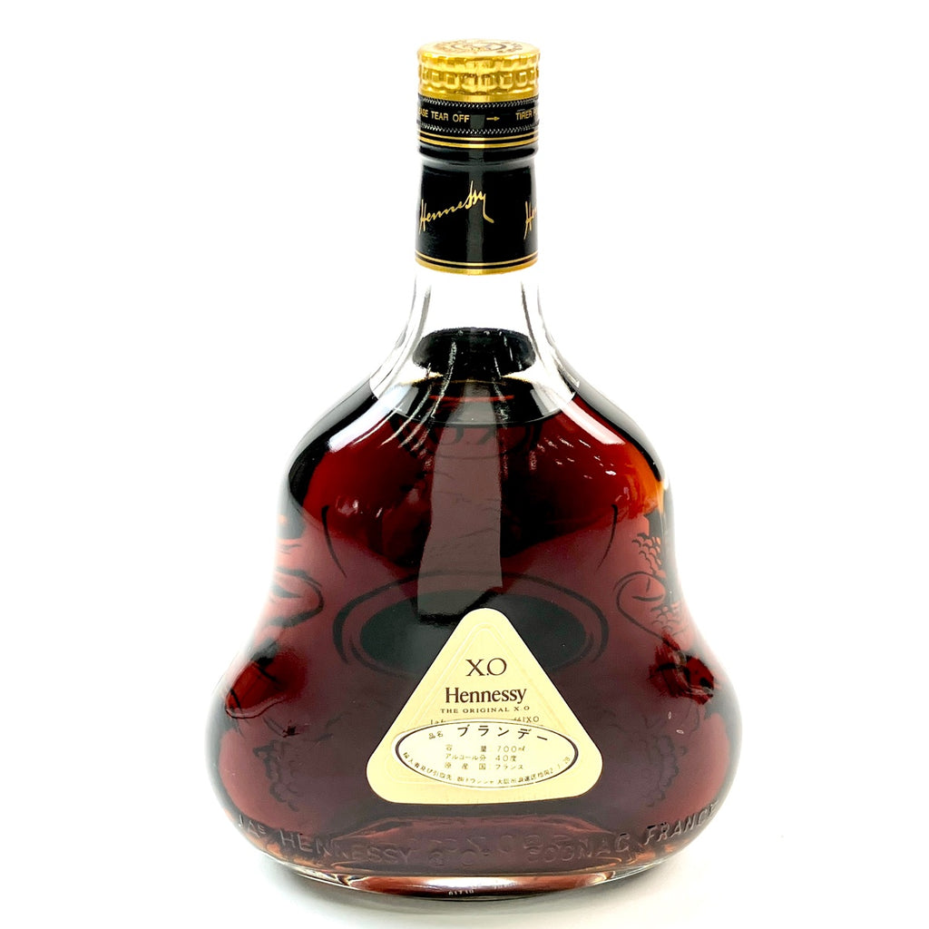 ヘネシー Hennessy XO 金キャップ クリアボトル 700ml ブランデー コニャック 【古酒】liqbb