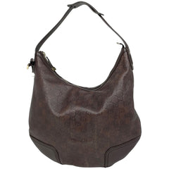 グッチ グッチシマ ショルダーバッグ 肩掛け ショルダーバッグ シマレザー ブラウン 162882 レディース 【中古】brbag