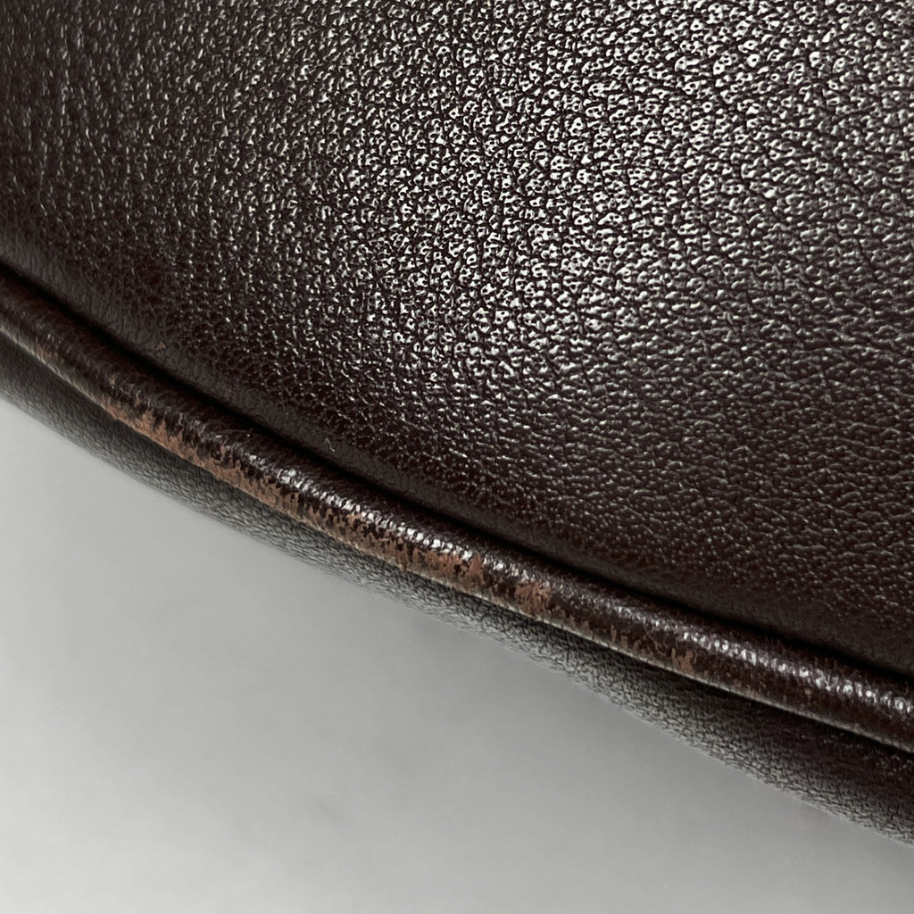 グッチ グッチシマ ショルダーバッグ 肩掛け ショルダーバッグ シマレザー ブラウン 162882 レディース 【中古】brbag