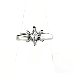 ダイヤモンド デザインリング プラチナ 指輪 リング Pt900 ダイヤモンド レディース ノンブランドジュエリー 【中古】nbjwl