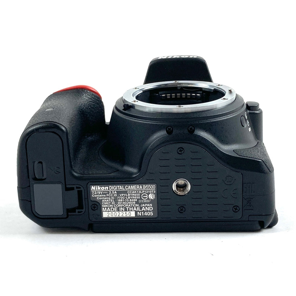 ニコン Nikon D5500 18-55 VR II レンズキット ブラック デジタル 一眼レフカメラ 【中古】cambb