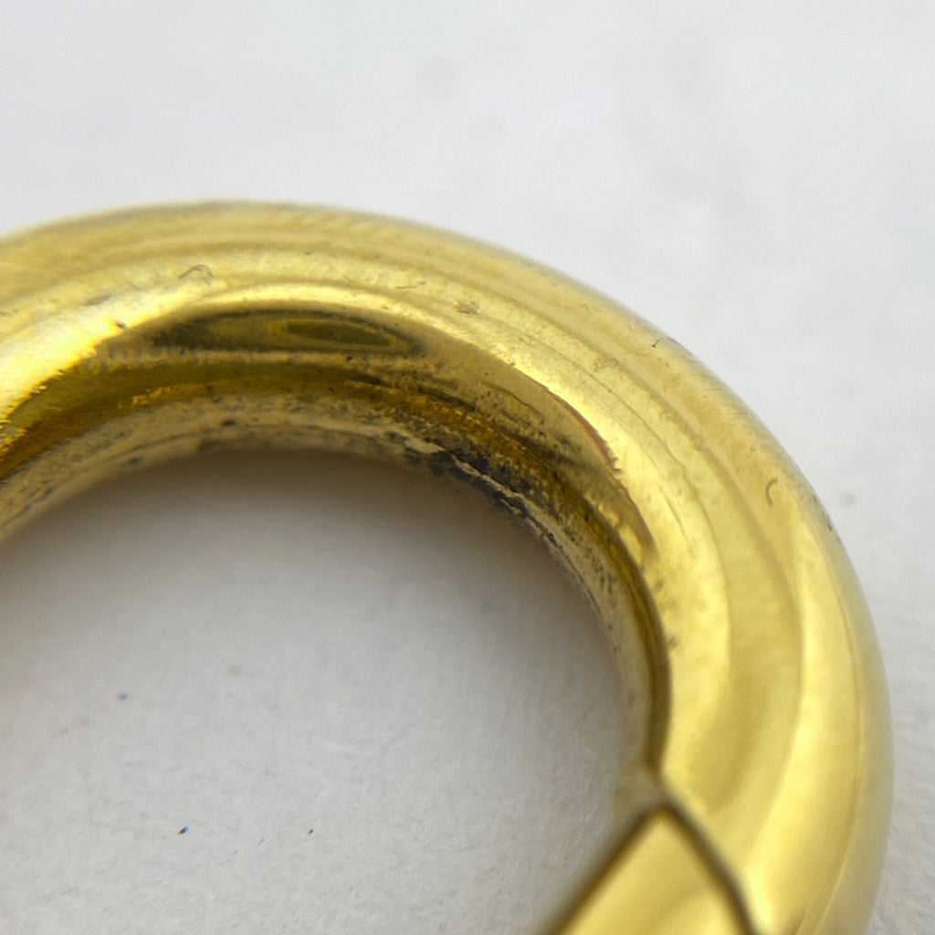 ルイ・ヴィトン ポルトクレ シェンヌ パスティーユ キーリング モノグラム バッグチャーム GP ゴールド ブラウン M65386 レディース 【中古】brbag