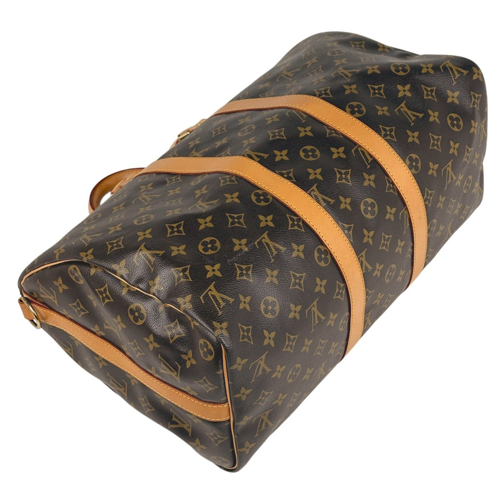 ルイ・ヴィトン キーポル バンドリエール 45 旅行 出張 ハンドバッグ モノグラム ブラウン M41418 レディース 【中古】brbag
