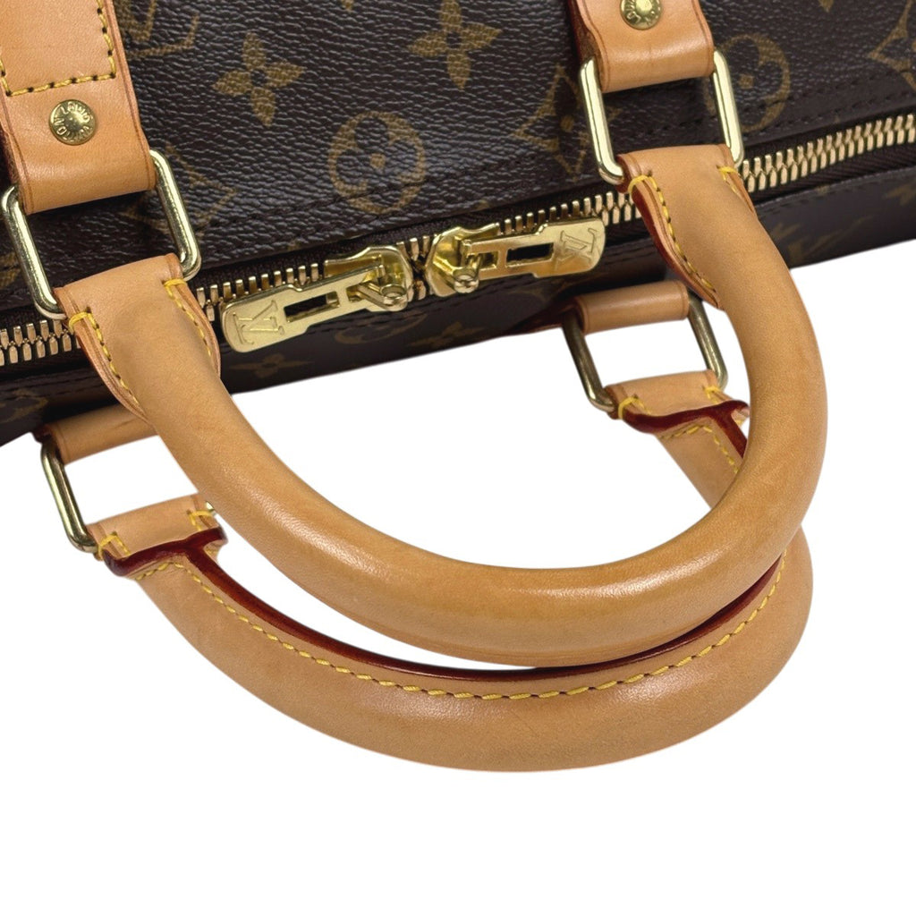 ルイ・ヴィトン キーポル バンドリエール 45 旅行 出張 ハンドバッグ モノグラム ブラウン M41418 レディース 【中古】brbag