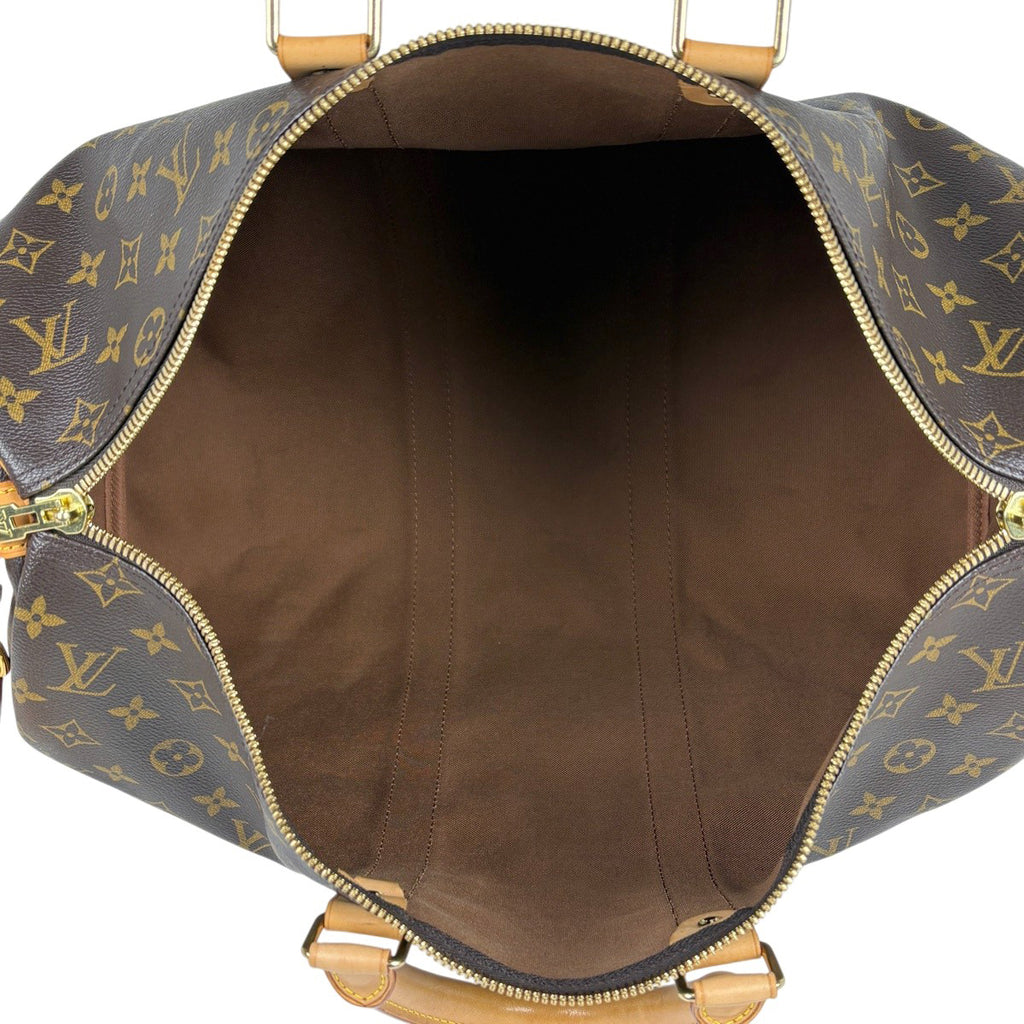 ルイ・ヴィトン キーポル バンドリエール 45 旅行 出張 ハンドバッグ モノグラム ブラウン M41418 レディース 【中古】brbag