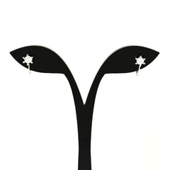 ダイヤモンド デザインイヤリング プラチナ イヤリング Pt850 ダイヤモンド レディース ノンブランドジュエリー 【中古】nbjwl