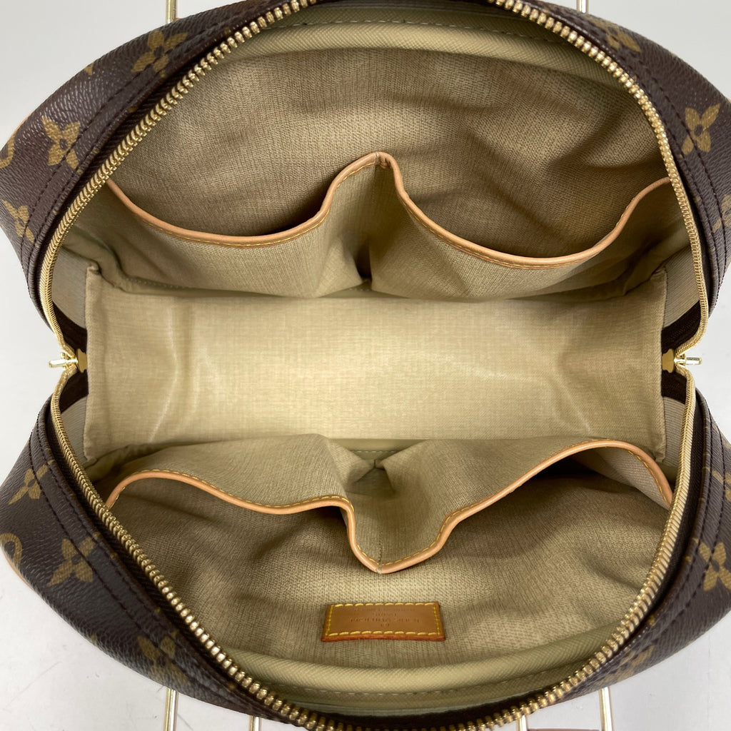 ルイ・ヴィトン トゥルーヴィル ボストンバッグ 手提げ ハンドバッグ モノグラム ブラウン M42228 レディース 【中古】brbag