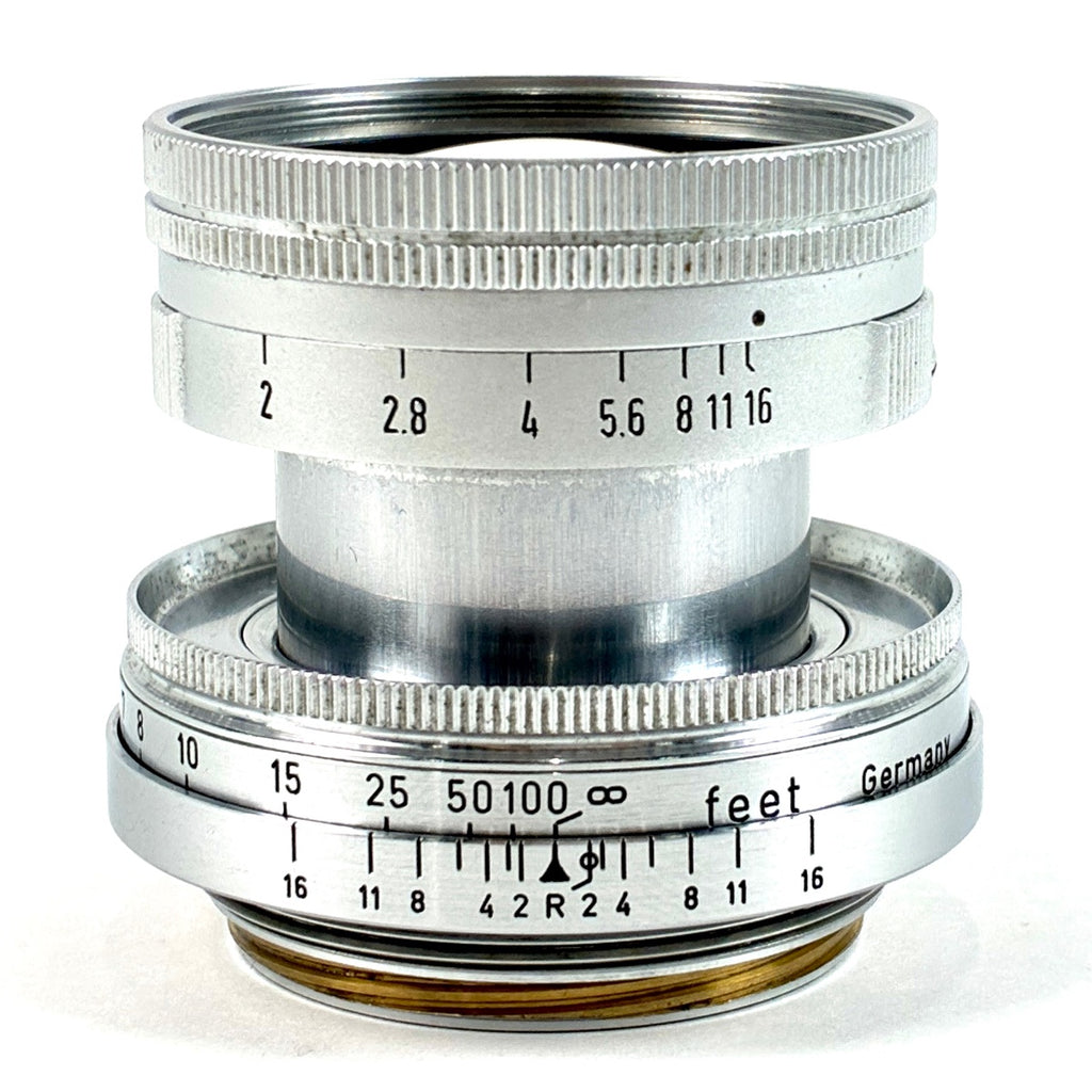 ライカ LEICA SUMMICRON 50mm F2 ズミクロン 沈胴 Lマウント L39 レンジファインダーカメラ用レンズ 【中古】cambb