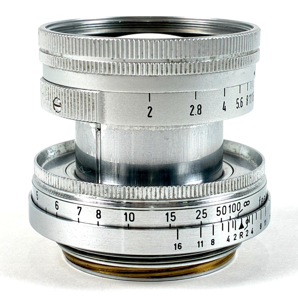 ライカ LEICA SUMMICRON 50mm F2 ズミクロン 沈胴 Lマウント L39 レンジファインダーカメラ用レンズ 【中古】cambb