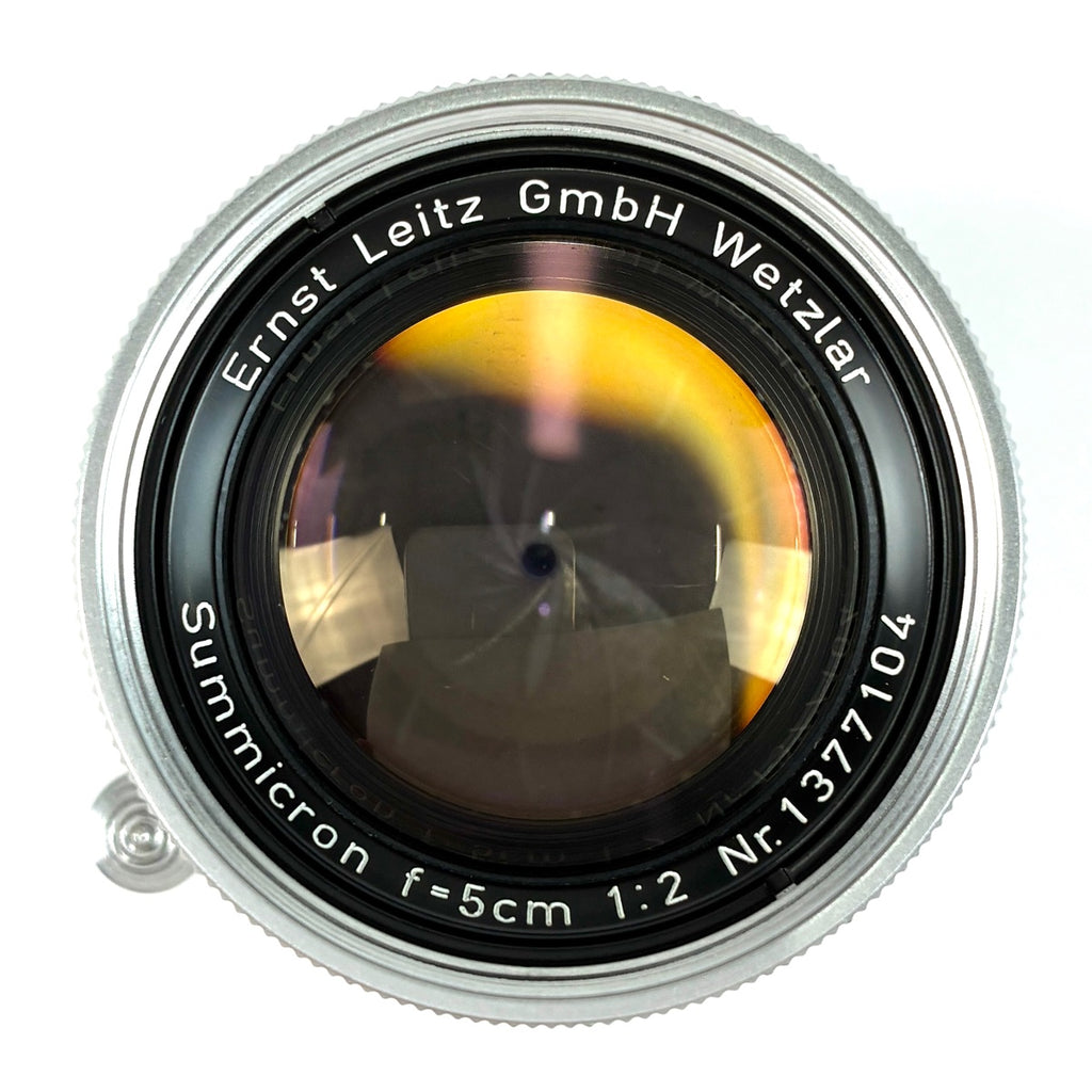 ライカ LEICA SUMMICRON 50mm F2 ズミクロン 沈胴 Lマウント L39 レンジファインダーカメラ用レンズ 【中古】cambb