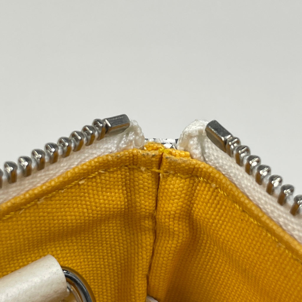 ゴヤール セナナノ キーポーチ キーリング キーケース コーティングキャンバス ホワイト レディース 【中古】brbag