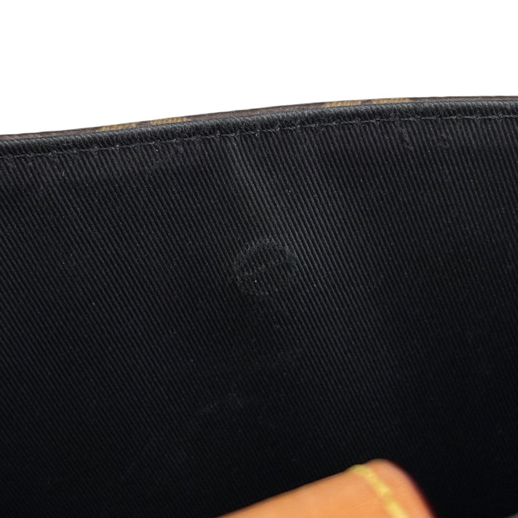 ルイ・ヴィトン ミニトート ダミエジャイアント NIGO ハンドバッグ ダミエ ブラウン N40355 レディース 中古 brbag