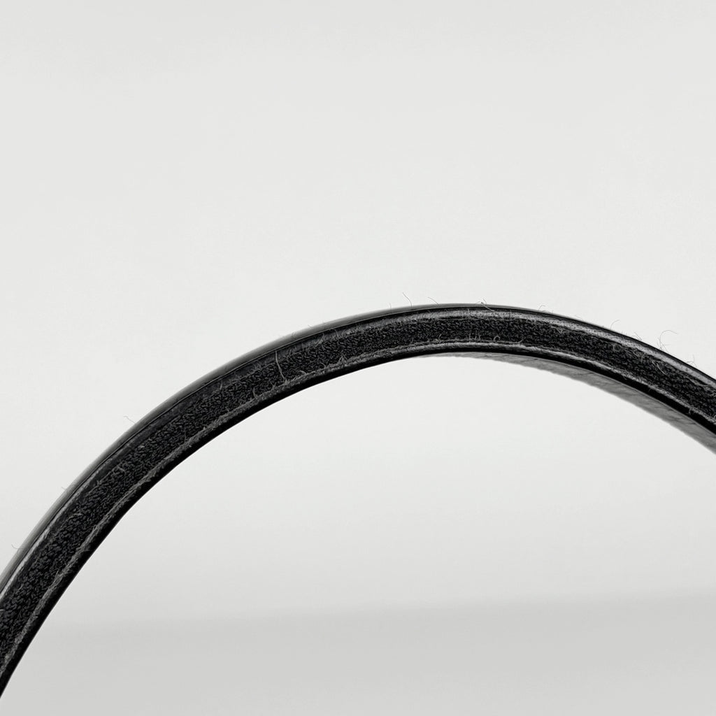 バレンシアガ ネイビー スモール カバス ハンドバッグ ロゴ ハート トートバッグ キャンバス ブラック 339933 レディース 【中古】brbag