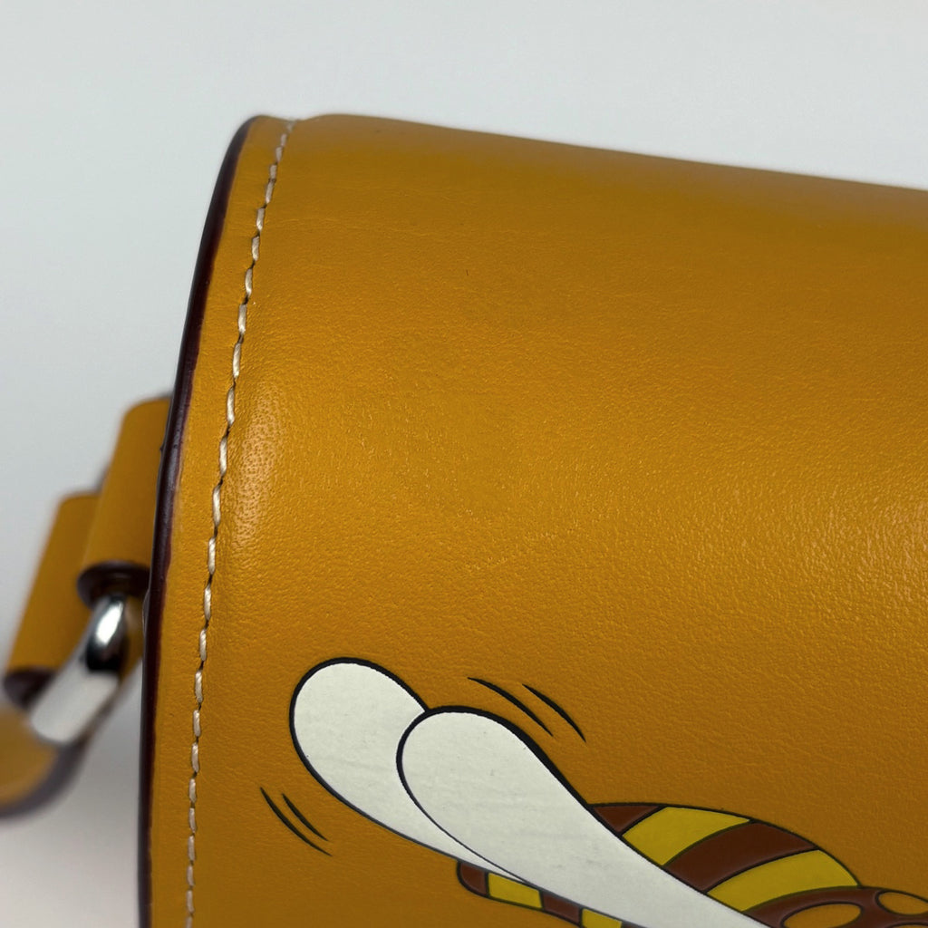 コーチ ストゥディオ ショルダーバッグ ミッキーマウス アンド バグ ディズニー ショルダーバッグ レザー イエロー CH467 レディース 【中古】brbag