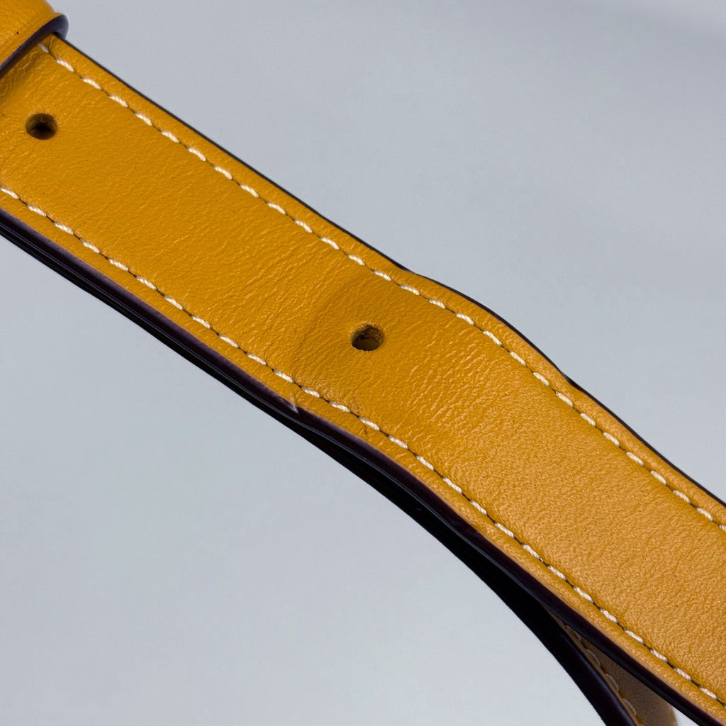 コーチ ストゥディオ ショルダーバッグ ミッキーマウス アンド バグ ディズニー ショルダーバッグ レザー イエロー CH467 レディース 【中古】brbag