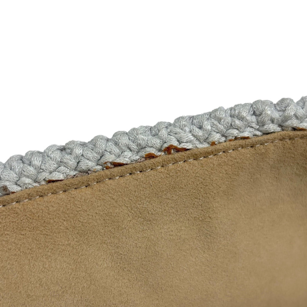 シャネル ココマーク チェーン ショルダーバッグ カメリア ハンドバッグ ショルダーバッグ ファブリック グレージュ グレー レディース 【中古】brbag