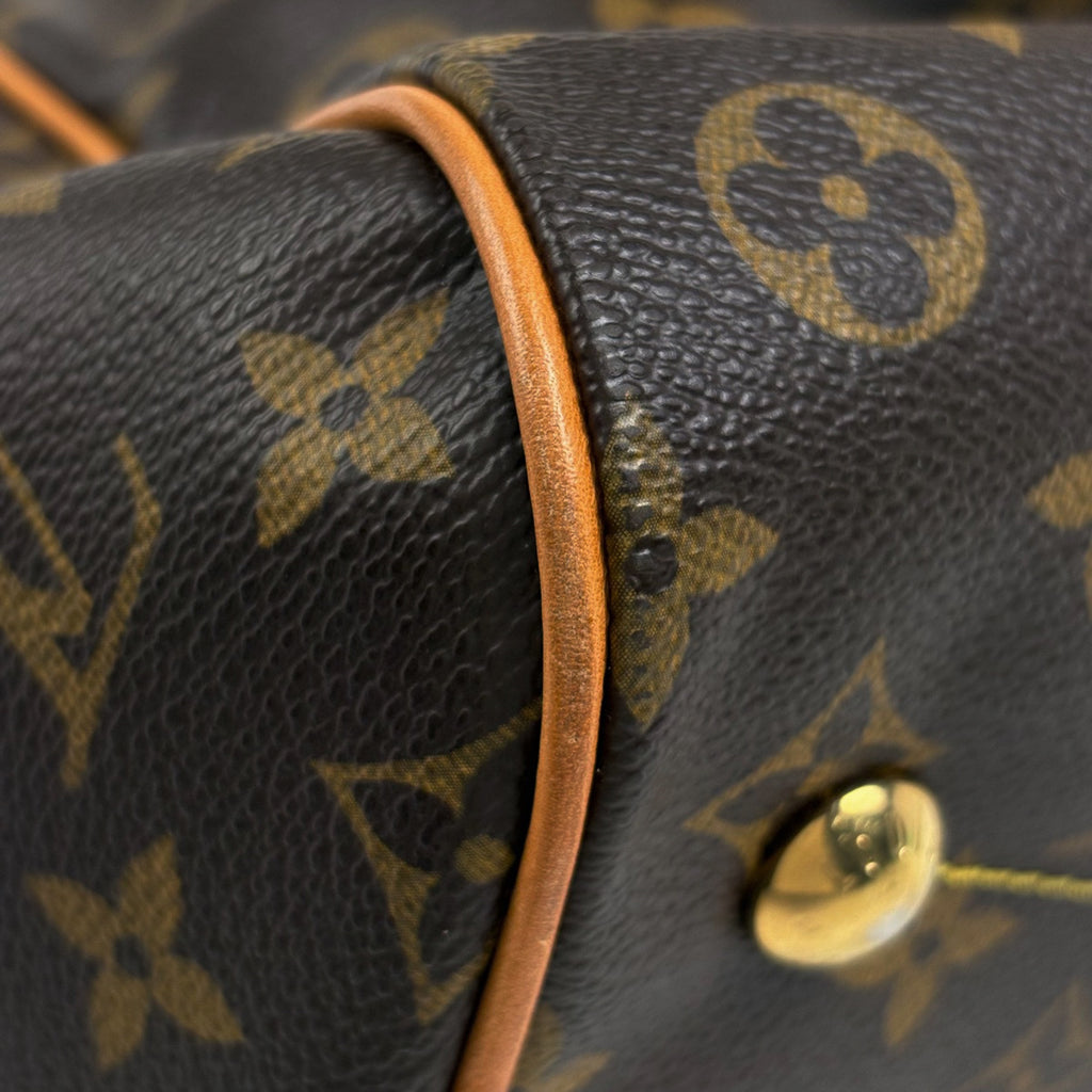 ルイ・ヴィトン ティヴォリPM ハンドバッグ モノグラム ブラウン M40143 レディース 中古 brbag