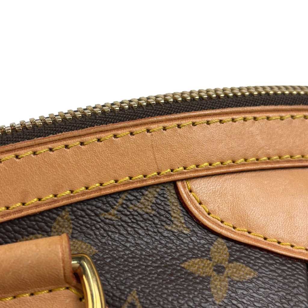 ルイ・ヴィトン ティヴォリPM ハンドバッグ モノグラム ブラウン M40143 レディース 中古 brbag