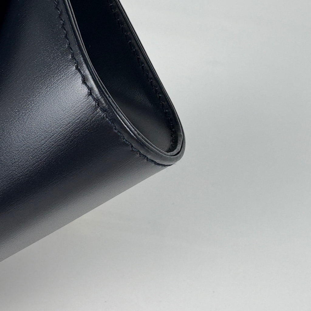 カルティエ サファイアライン チェーン ショルダーバッグ 肩掛け ショルダーバッグ レザー ネイビー レディース 【中古】brbag