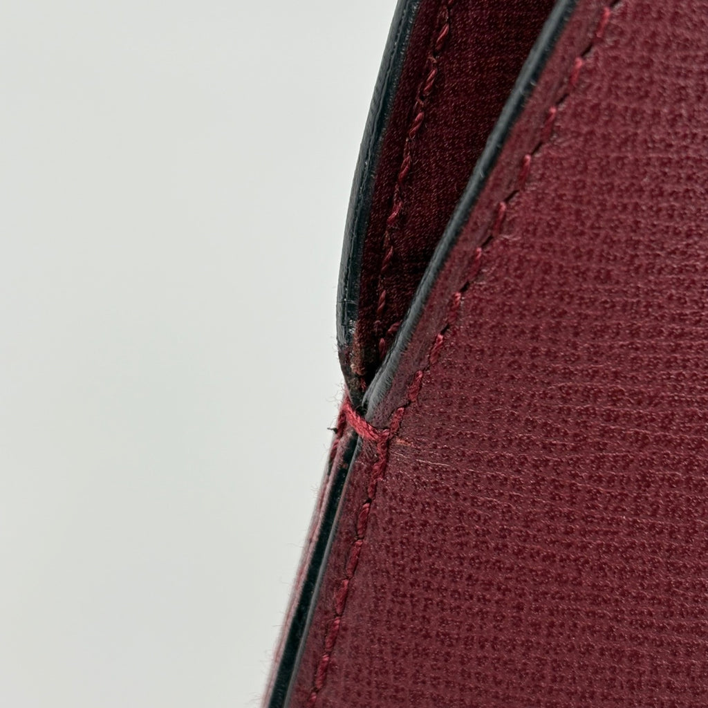 カルティエ マストライン ハンドバッグ レザー ボルドー レディース 【中古】brbag