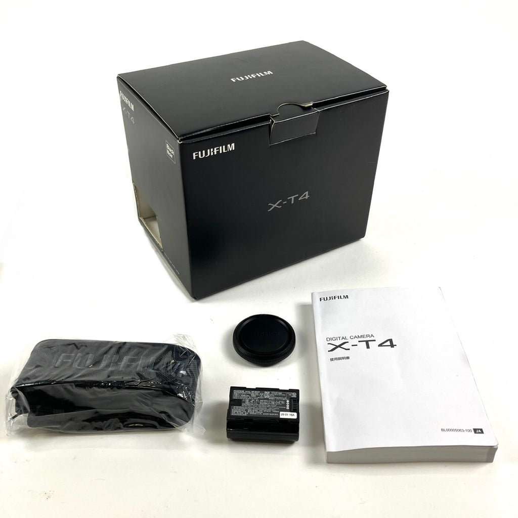 富士フイルム FUJIFILM X-T4 ボディ ブラック デジタル ミラーレス 一眼カメラ 【中古】cambb