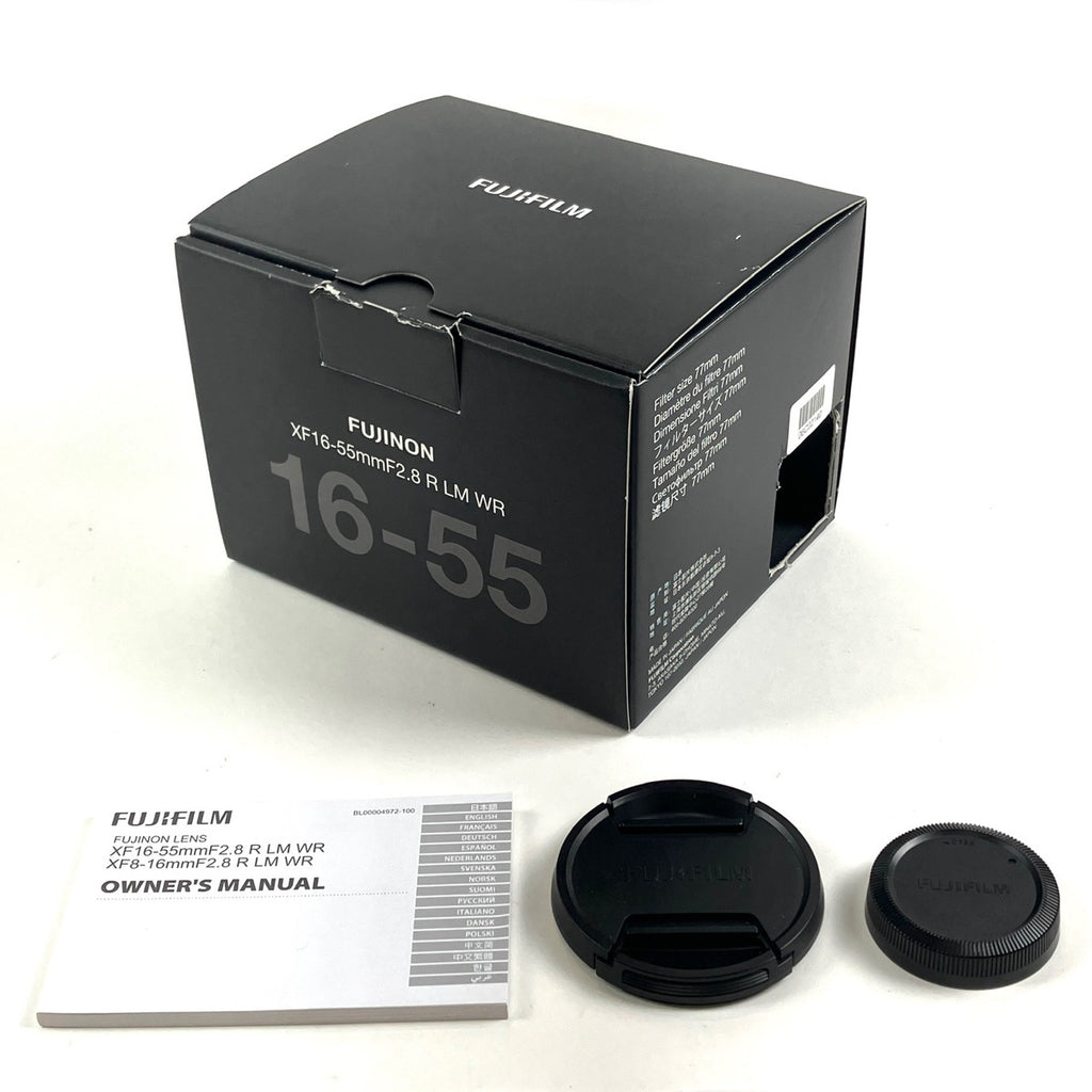 富士フイルム FUJIFILM XF 16-55mm F2.8 R LM WR 一眼カメラ用レンズ（オートフォーカス） 【中古】cambb