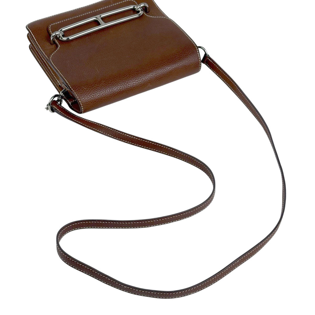 エルメス サック ロウリス ミニ ルリ シェーヌダンクル ショルダーバッグ エバーカラー ゴールド C レディース 【中古】brbag