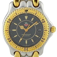 タグホイヤー プロフェッショナル セルシリーズ WG1120-K0 腕時計 SS GP クォーツ グレー メンズ 【中古】wtcbb