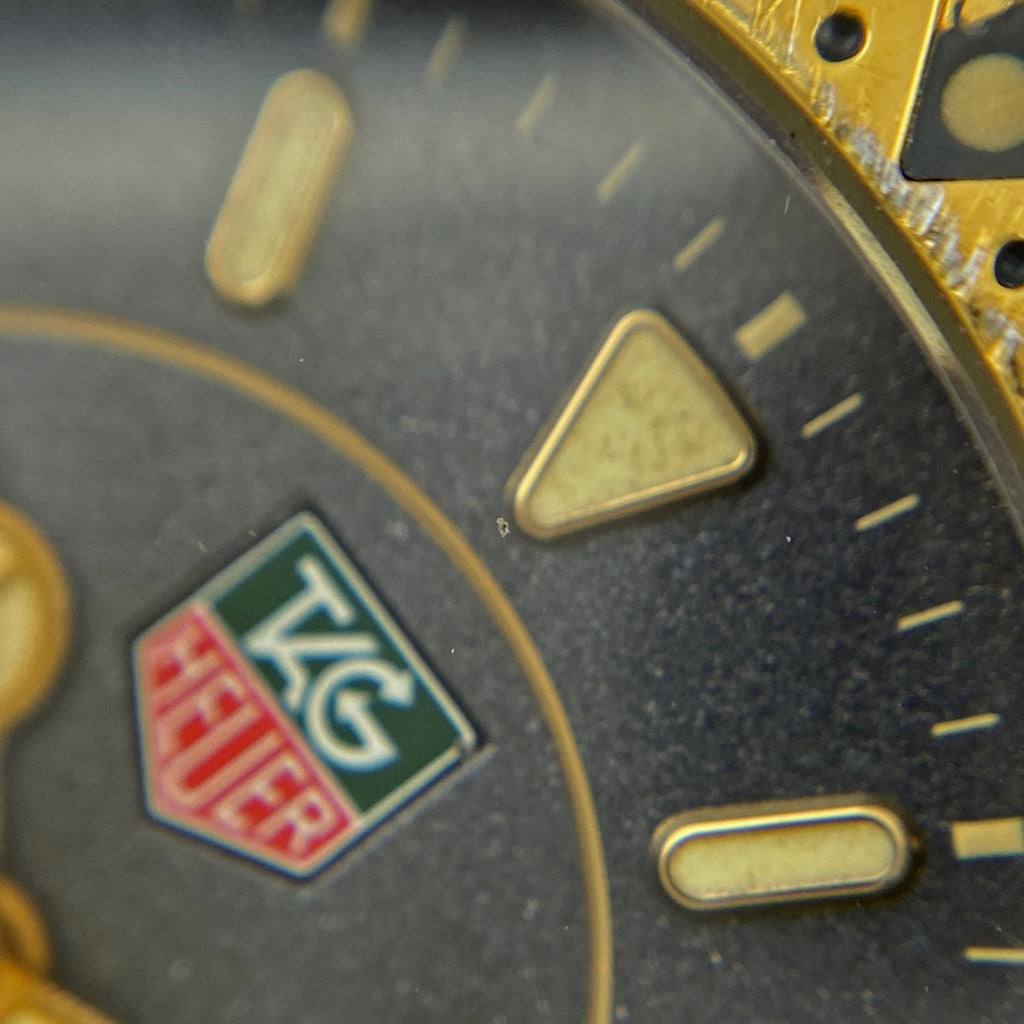 タグホイヤー プロフェッショナル セルシリーズ WG1120-K0 腕時計 SS GP クォーツ グレー メンズ 【中古】wtcbb