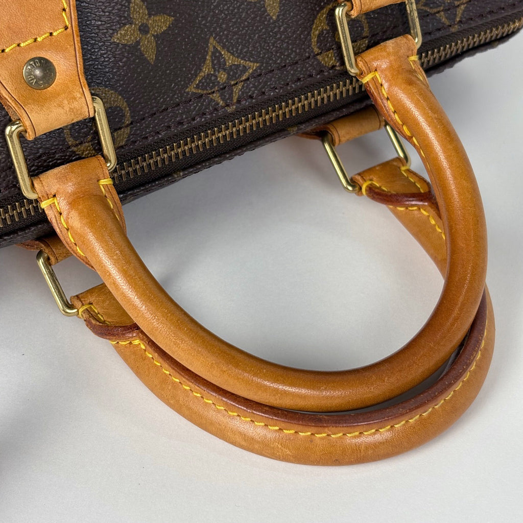 ルイ・ヴィトン スピーディ 25 ボストンバッグ 通勤 ハンドバッグ モノグラム ブラウン M41528 レディース 【中古】brbag