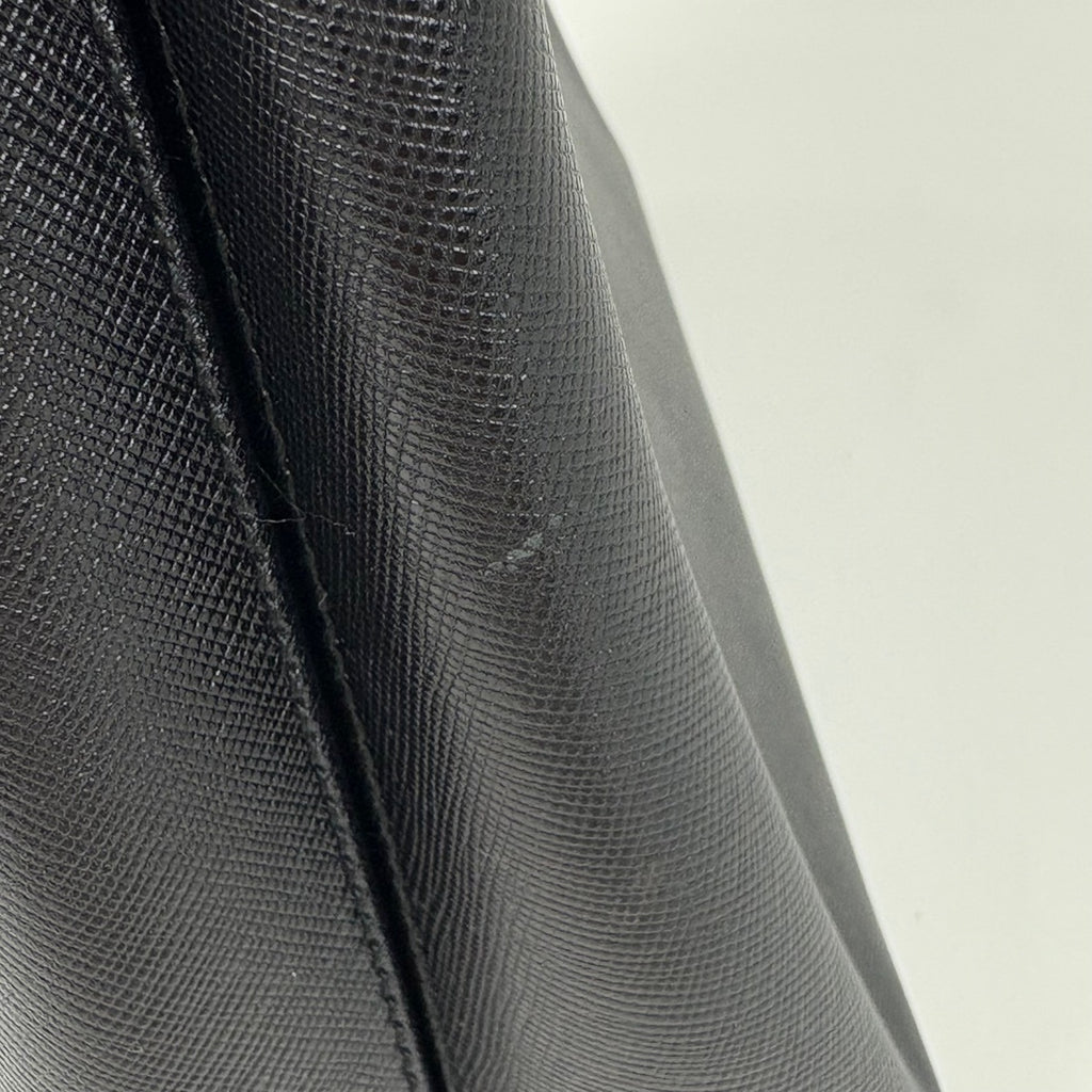 サルヴァトーレフェラガモ ガンチーニ ハンドバッグ 2WAY ショルダーバッグ ハンドバッグ レザー ブラック レディース 【中古】brbag