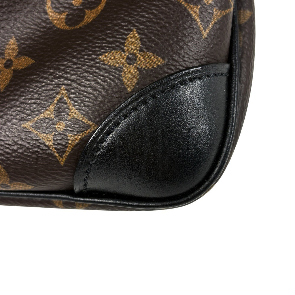 ルイ・ヴィトン オデオン NM PM 斜め掛け ショルダーバッグ モノグラム ブラウン ノワール(ブラック) M45353 レディース 【中古】brbag