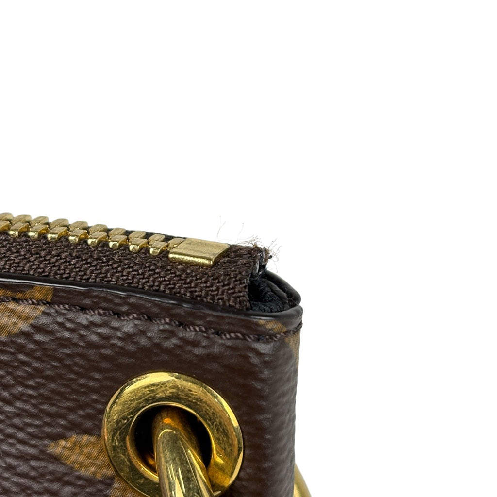 ルイ・ヴィトン オデオン NM PM 斜め掛け ショルダーバッグ モノグラム ブラウン ノワール(ブラック) M45353 レディース 【中古】brbag