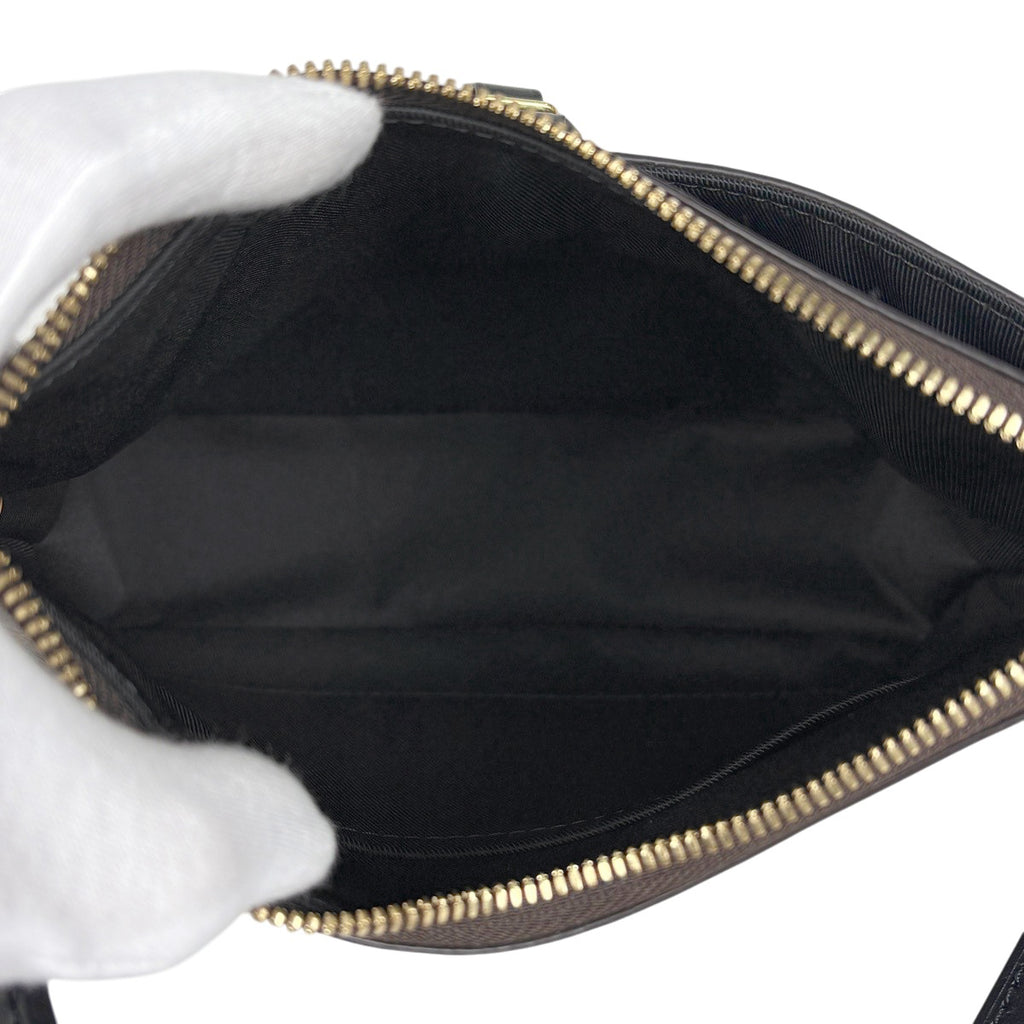 ルイ・ヴィトン オデオン NM PM 斜め掛け ショルダーバッグ モノグラム ブラウン ノワール(ブラック) M45353 レディース 【中古】brbag